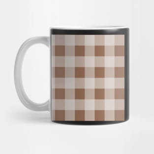 Little Critter Plaid - Light Brown and White Mug